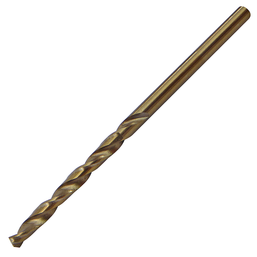 3.3mm x 65mm Cobalt Ground Jobber Drill Pack of 10